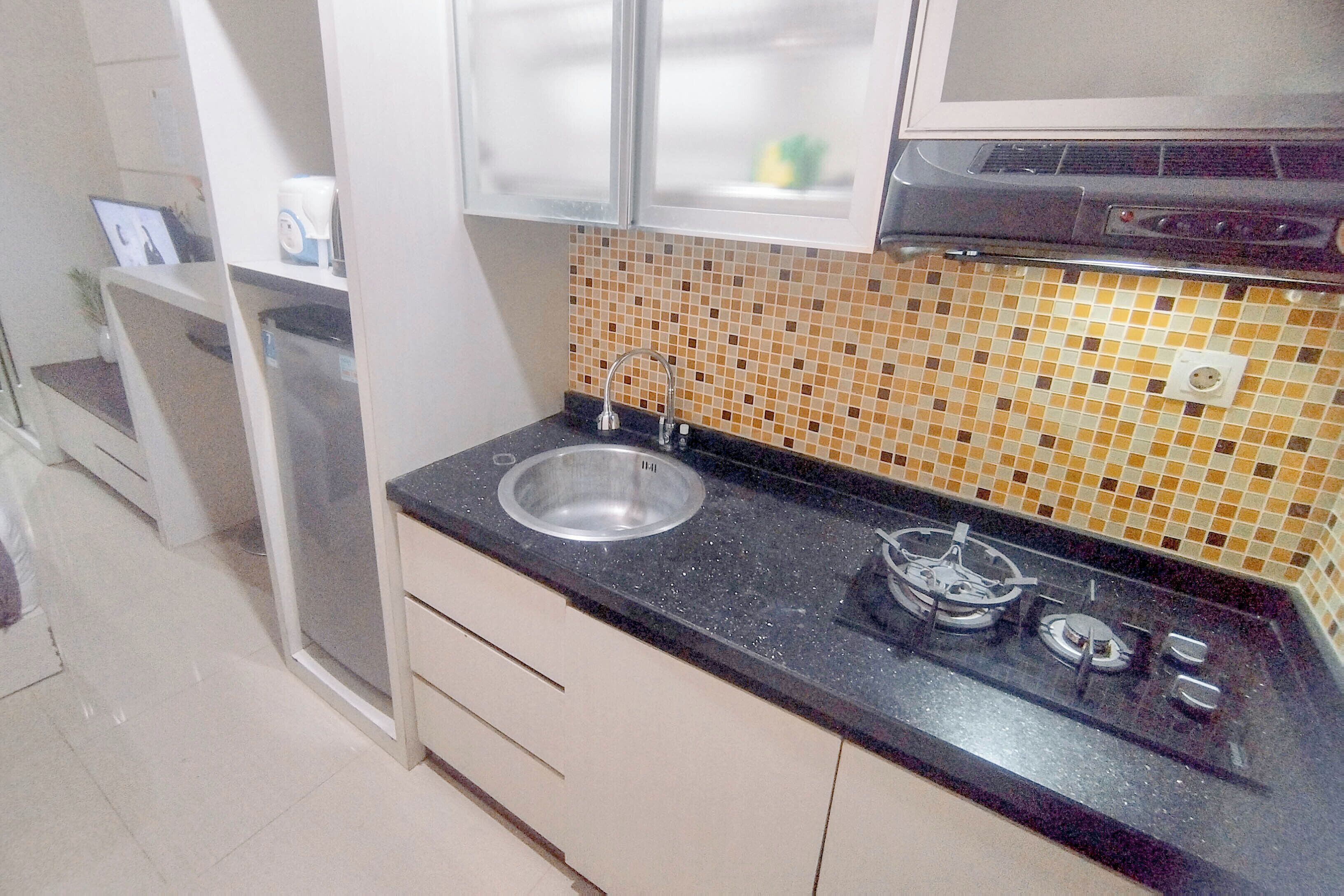 Apartamento estándar | Cocina privada | Frigorífico y utensilios de cocina