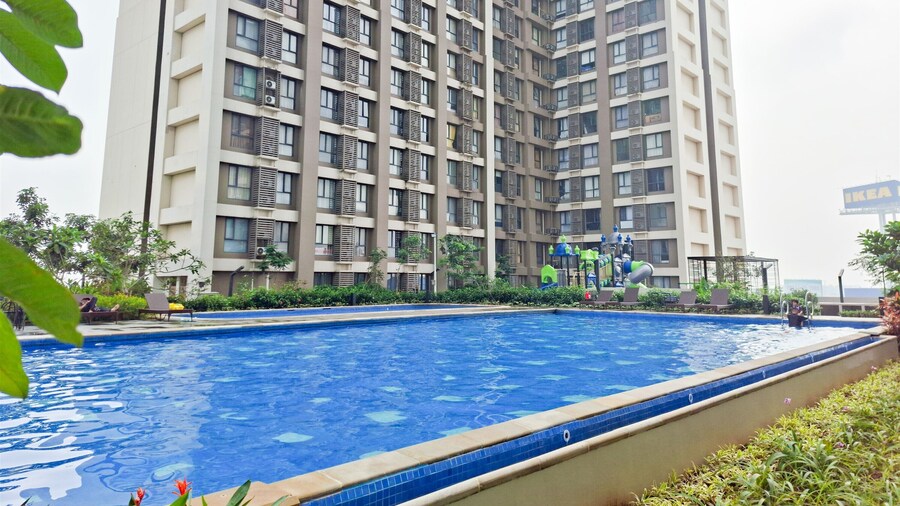 Tidy 2Br Sky House Alam Sutera Apartment Near Ikea