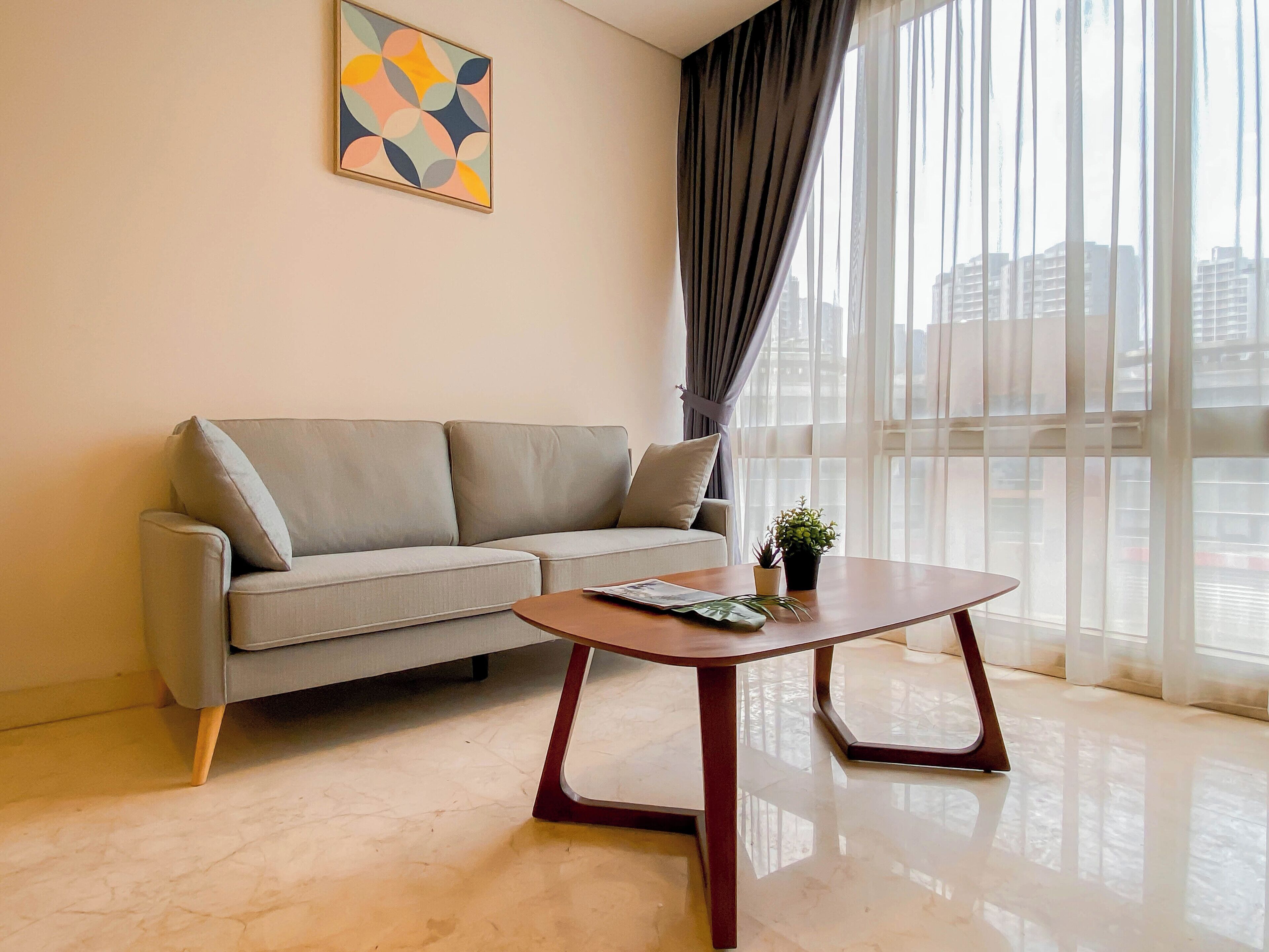 Apartamento estándar | Zona de estar
