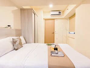 Standard Apartment - Minimalist Warm Beige Studio At Meikarta Apartment (Cikarang)