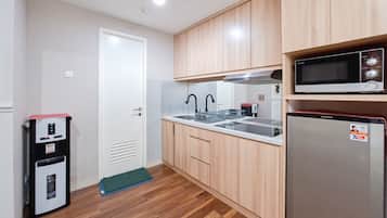 Departamento estándar | Cocina privada | Utensilios de cocina