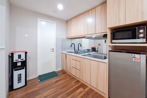 Departamento estándar | Cocina privada | Utensilios de cocina 