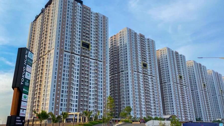 Basic 2Br Apartment Near Tokyo Hub At Tokyo Riverside Pik 2