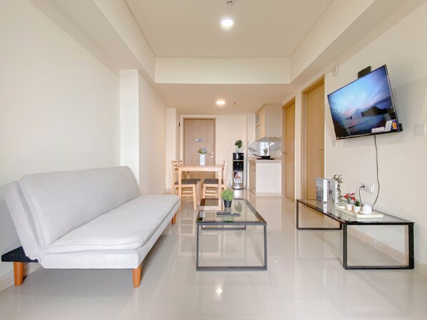 Standard Apartment | Living area - 3Br Meikarta Apartment Near Paramadina University (Cikarang)