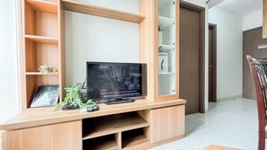 Apartamento Deluxe | Zona de estar