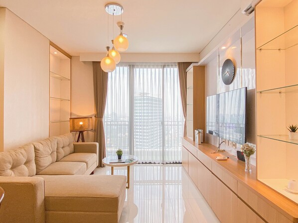 Interior - Warm Contemporary 2Br Apartment At Samara Suites (Jakarta)