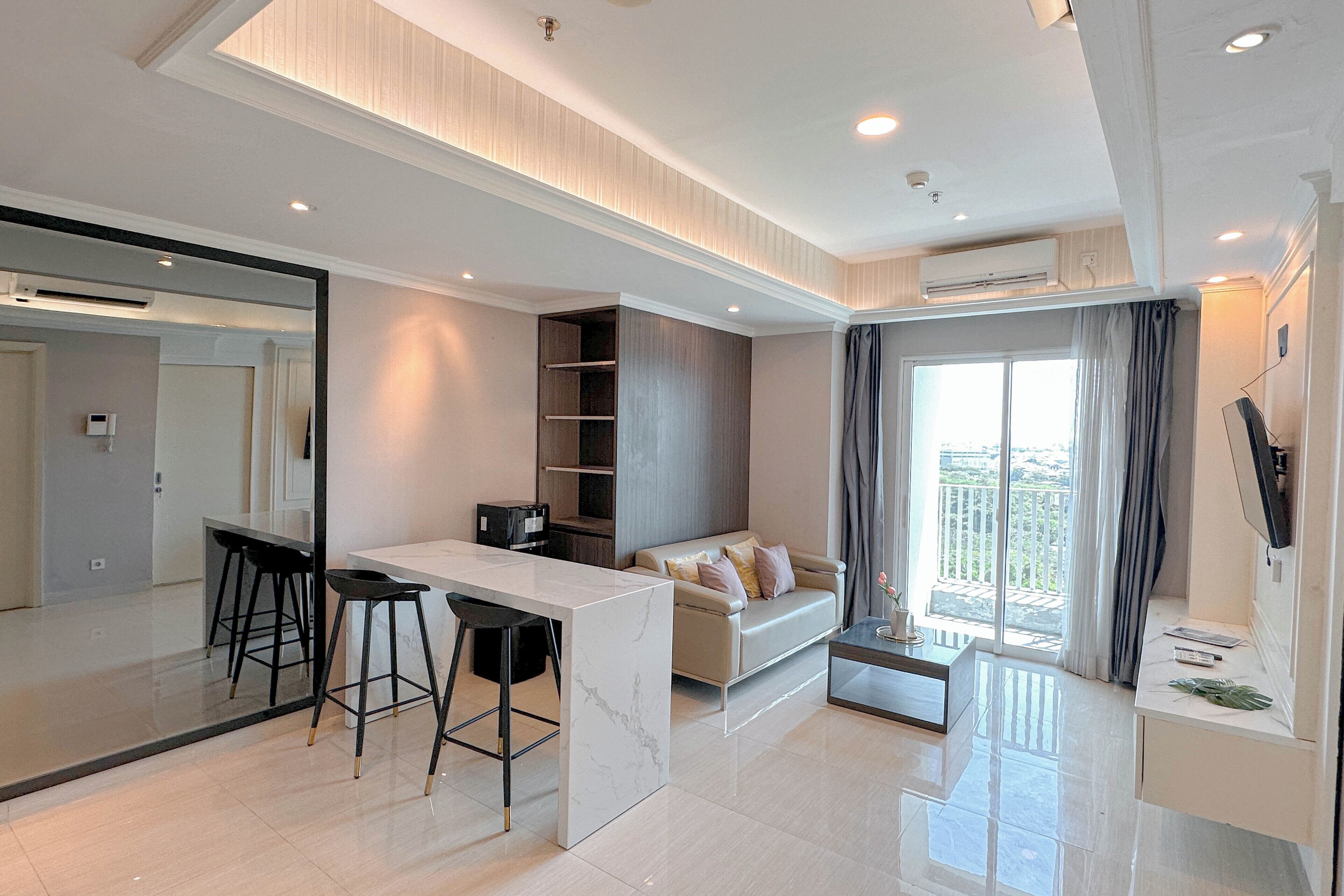 Deluxe-lejlighed | Opholdsområde