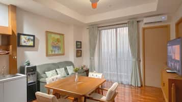 Departamento Deluxe | Área de sala de estar