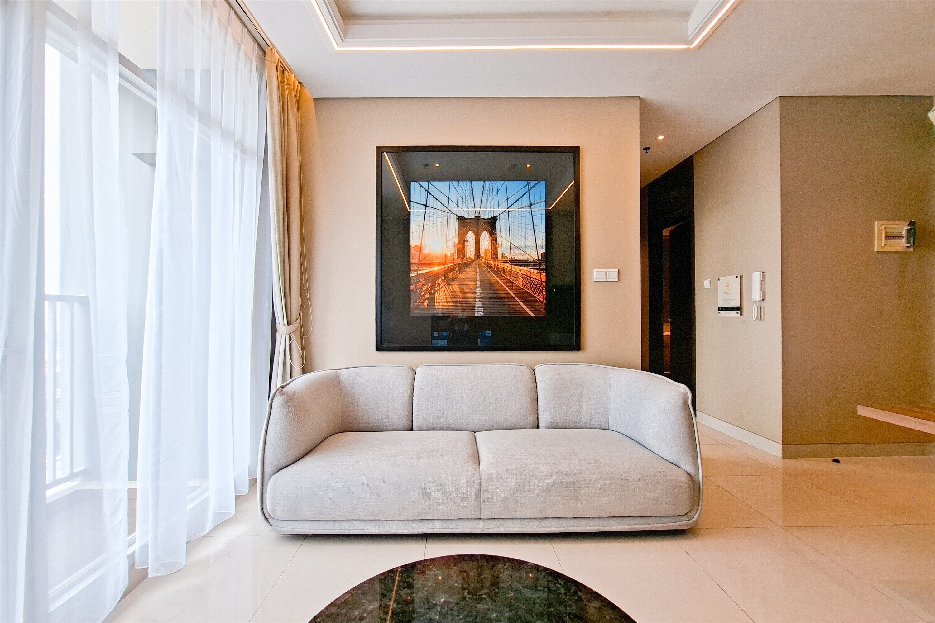 Deluxe Apartment | Living area