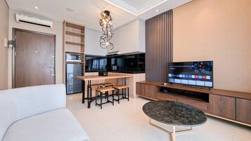 Deluxe-Apartment | Wohnbereich