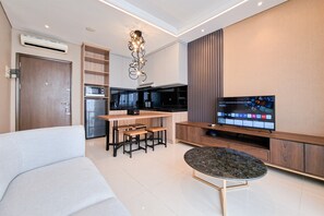 Apartamento luxo | Área de estar