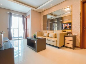 Standard Apartment | Living area - Modern And Spacious 2Br Apartment Green Bay Condominium (Jakarta)