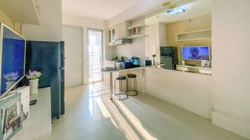 Deluxe-huoneisto | Oleskelualue