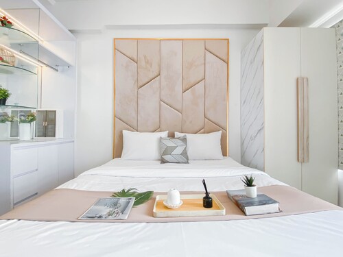 Soft Modern Studio At Citra Living Apartment