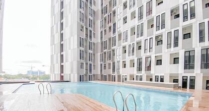 Brown Toned 1Br Without Living Room Apartment At The Alton