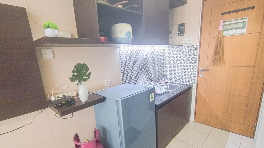 Studio Minimalist And Warm At Pavilion Permata Apartment