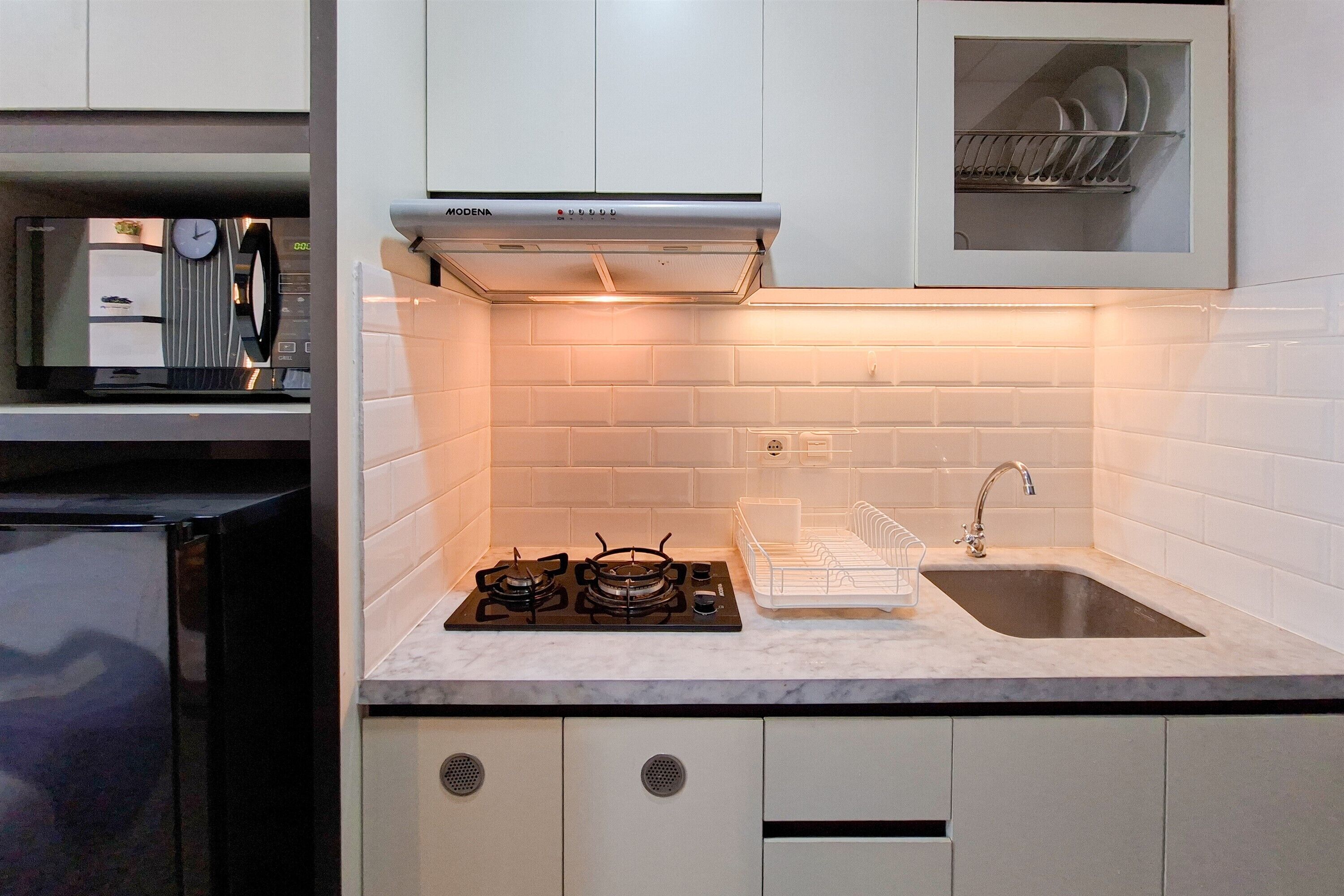 ดีลักซ์อพาร์ทเมนท์ | ครัวส่วนตัว | ตู้เย็น, ไมโครเวฟ, เตาประกอบอาหาร, เครื่องครัว/จาน/ช้อนส้อม