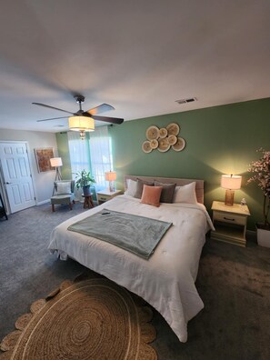 3 bedrooms, iron/ironing board, free WiFi, bed sheets