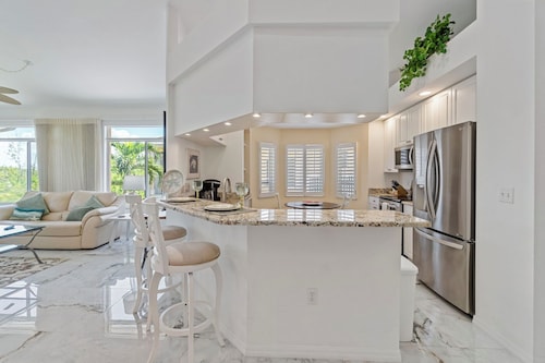 Ft. Myers Beach Escape | Pool + Canal Views