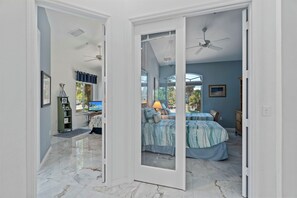 3 bedrooms, iron/ironing board, free WiFi, bed sheets - Ft. Myers Beach Escape | Pool + Canal Views (Fort Myers Beach)