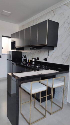 Luxury Loft in Peruíbe with Home Office, Wi-Fi and TV, 5 minutes from the beach