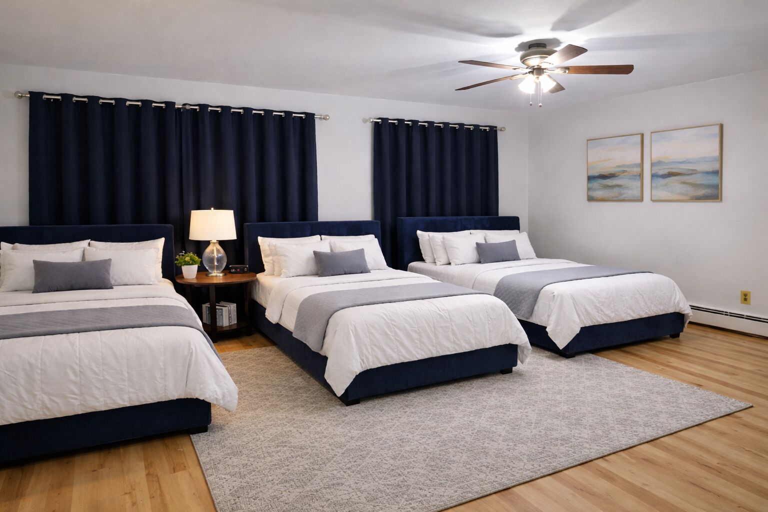 5 間睡房、熨斗/熨衫板、Wi-Fi、床單