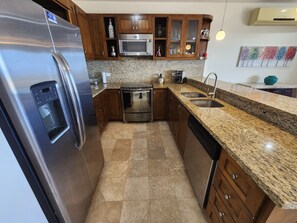 Appart'hÎtel Familial, vue océan | Cuisine privée