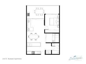 Floor plan - BLUEWATER APARTMENTS #15 (Kiama)