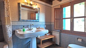 Sèche-cheveux, serviettes fournies