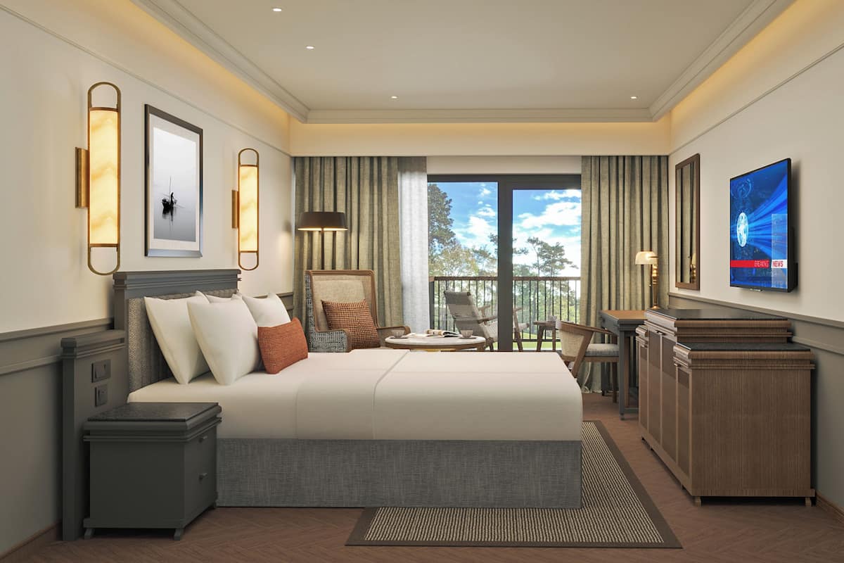 Superior-Zimmer, 1 King-Bett, Balkon | Minibar, Zimmersafe, individuell dekoriert, individuell eingerichtet