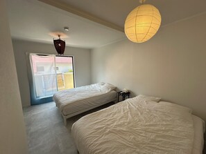 1 室のベッドルーム、WiFi、ベッドシーツ