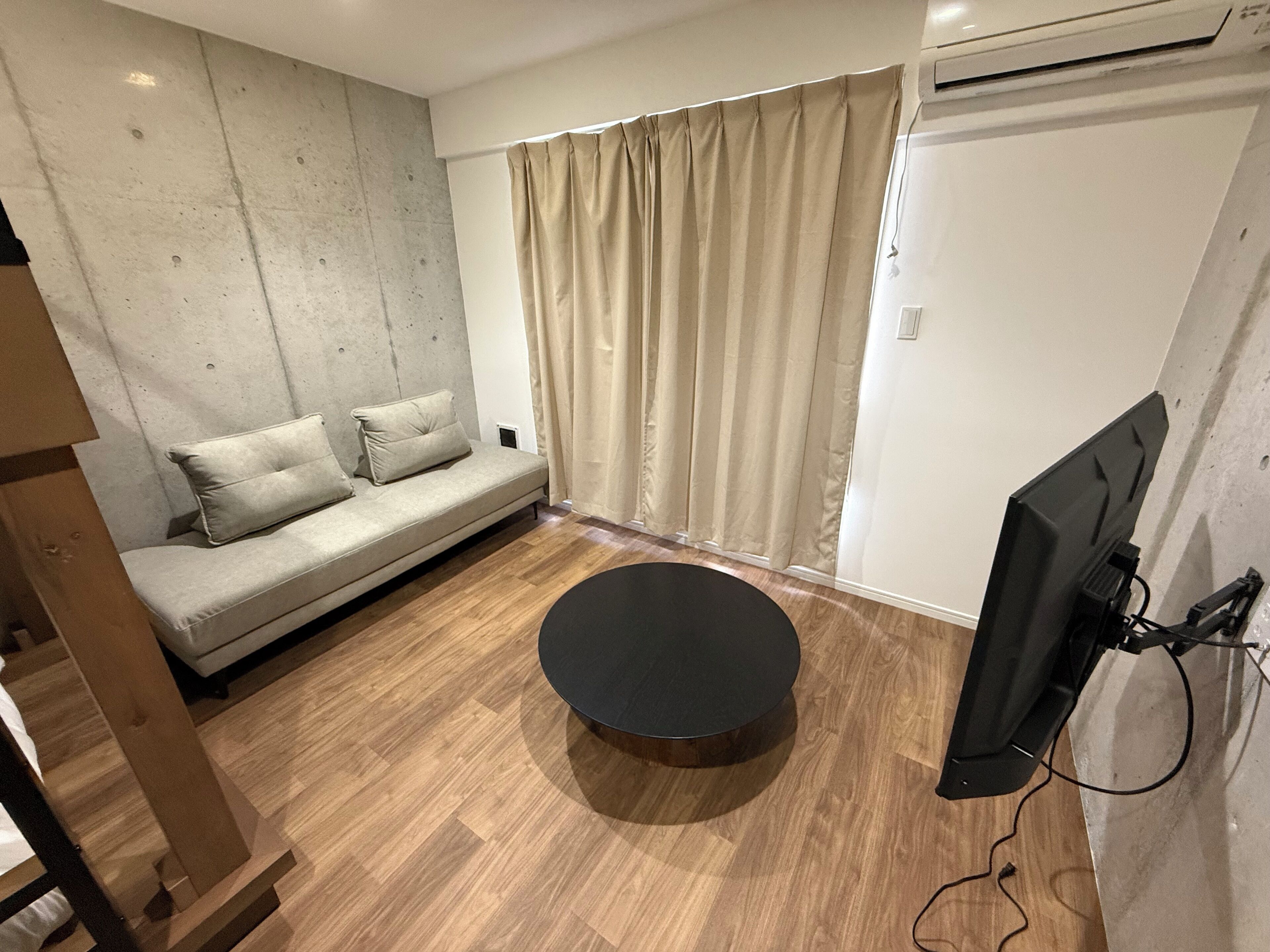 ファミリー スタジオ ビーチビュー | リビング エリア