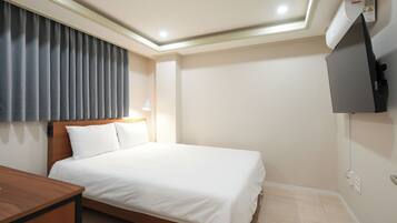Standard Room | Peralatan tempat tidur premium, kalis bunyi, Wi-fi percuma, cadar katil