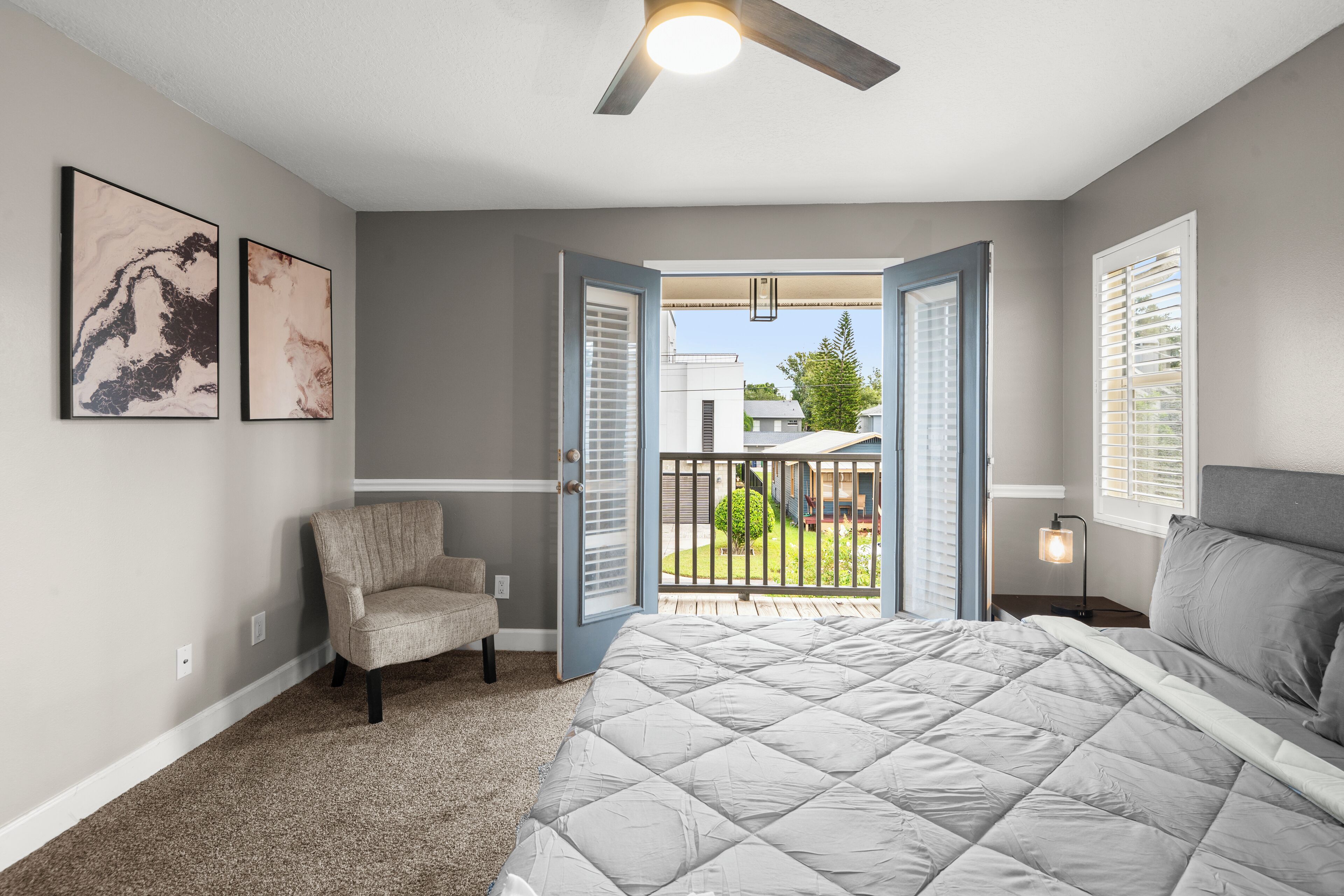 4 chambres, fer et planche à repasser, Wi-Fi gratuit, draps fournis