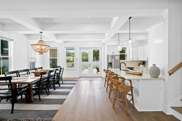 Dining - Elegant 6BR Beach Home | Heated Pool, Game Room & Steps to Emerald Coast (Miramar Beach)