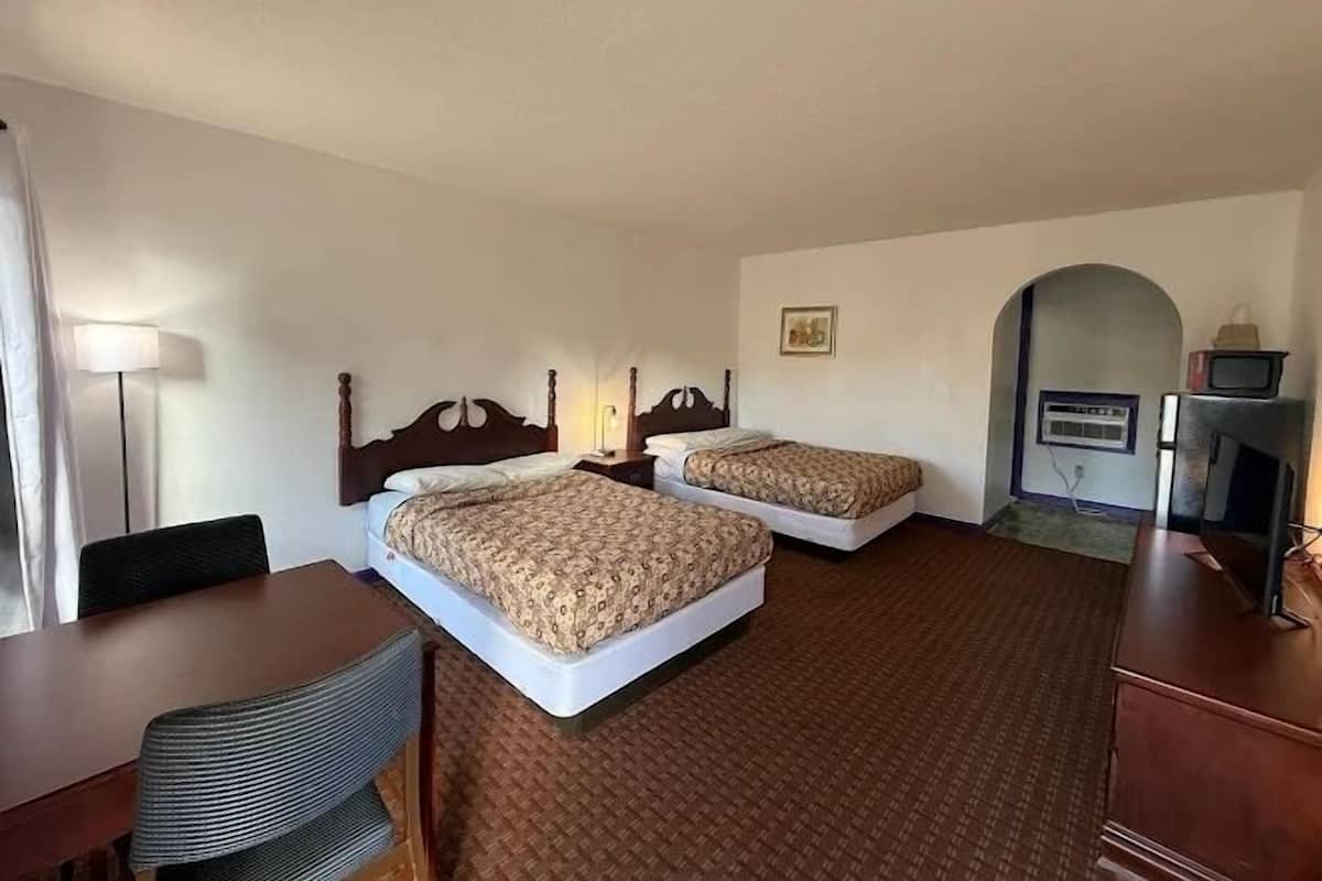 Standaard tweepersoonskamer | Een laptopwerkplek, gratis wifi