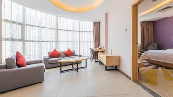 Luxury Suite, City View | View from room