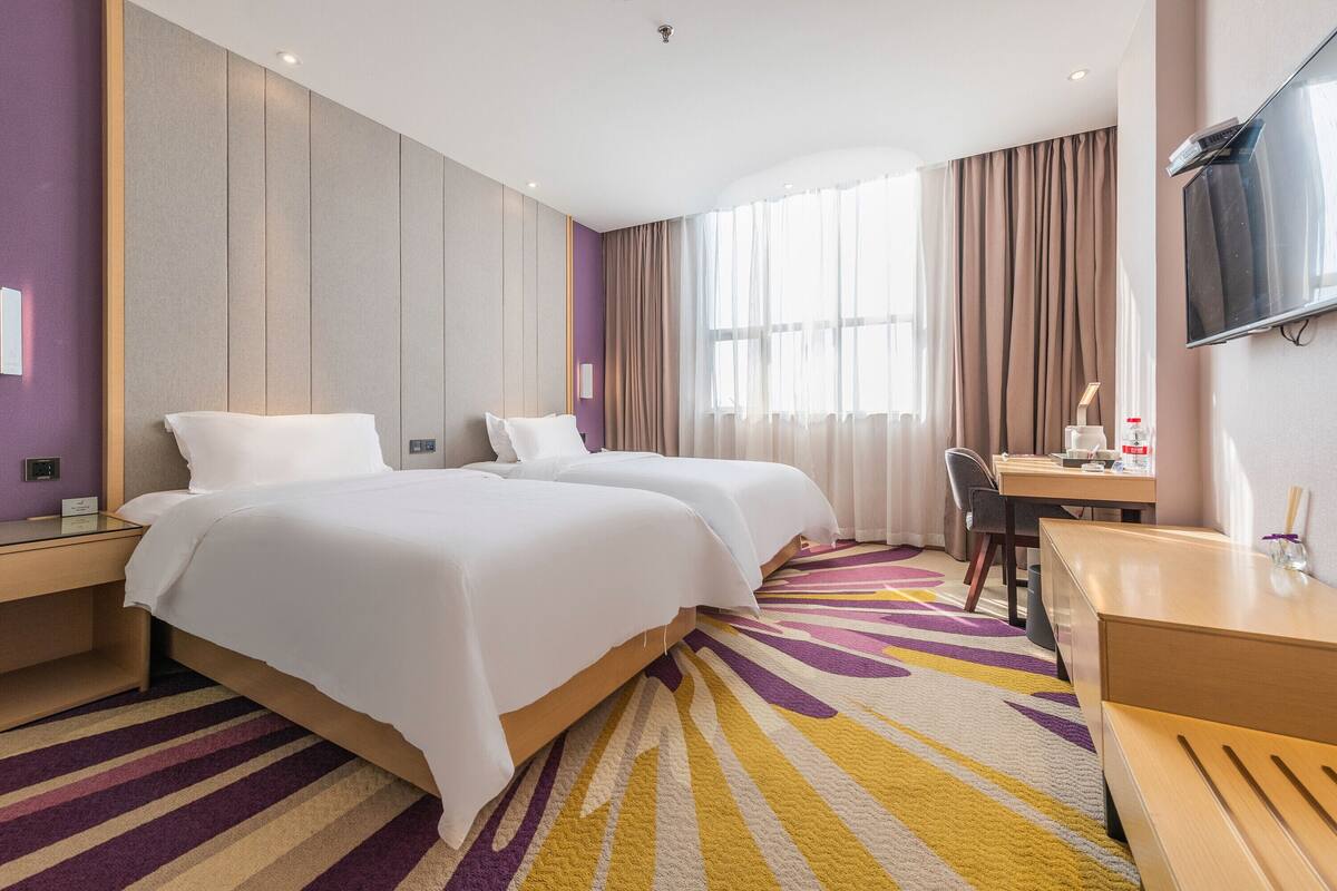 Quarto duplo superluxo, vista para a cidade | Vista do quarto