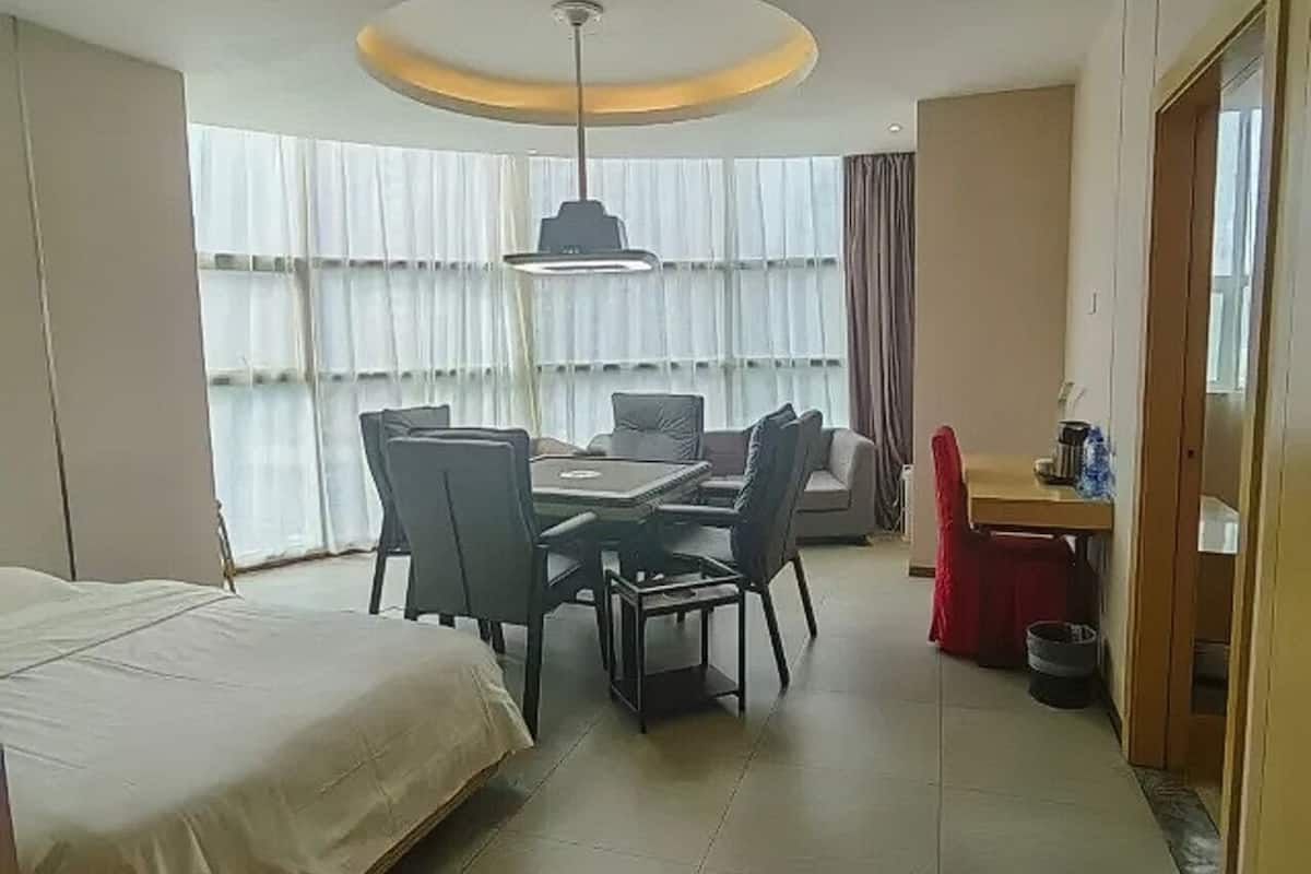 Suíte executiva, vista para a cidade | Vista do quarto