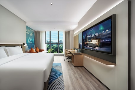 Basic Double Room, City View | View from room