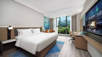 Standard Double Room, City View | Hypo-allergenic bedding, down comforters, pillowtop beds, free minibar