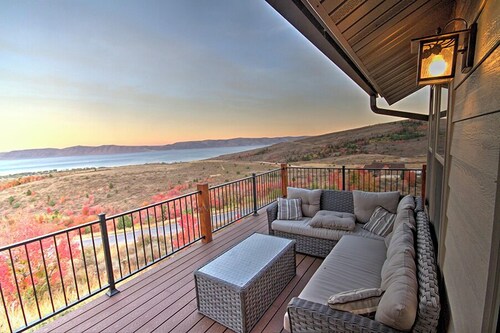 8BR Mountain Retreat w/ Lake Views | Sleeps 32, Town Access, Hot Tub - Bear Lake