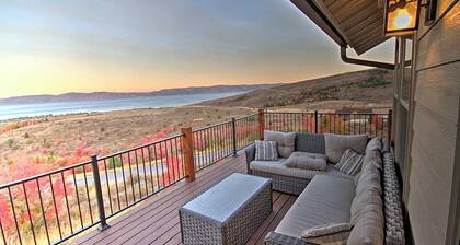 8BR Mountain Retreat w/ Lake Views | Sleeps 32, Town Access, Hot Tub - Bear Lake