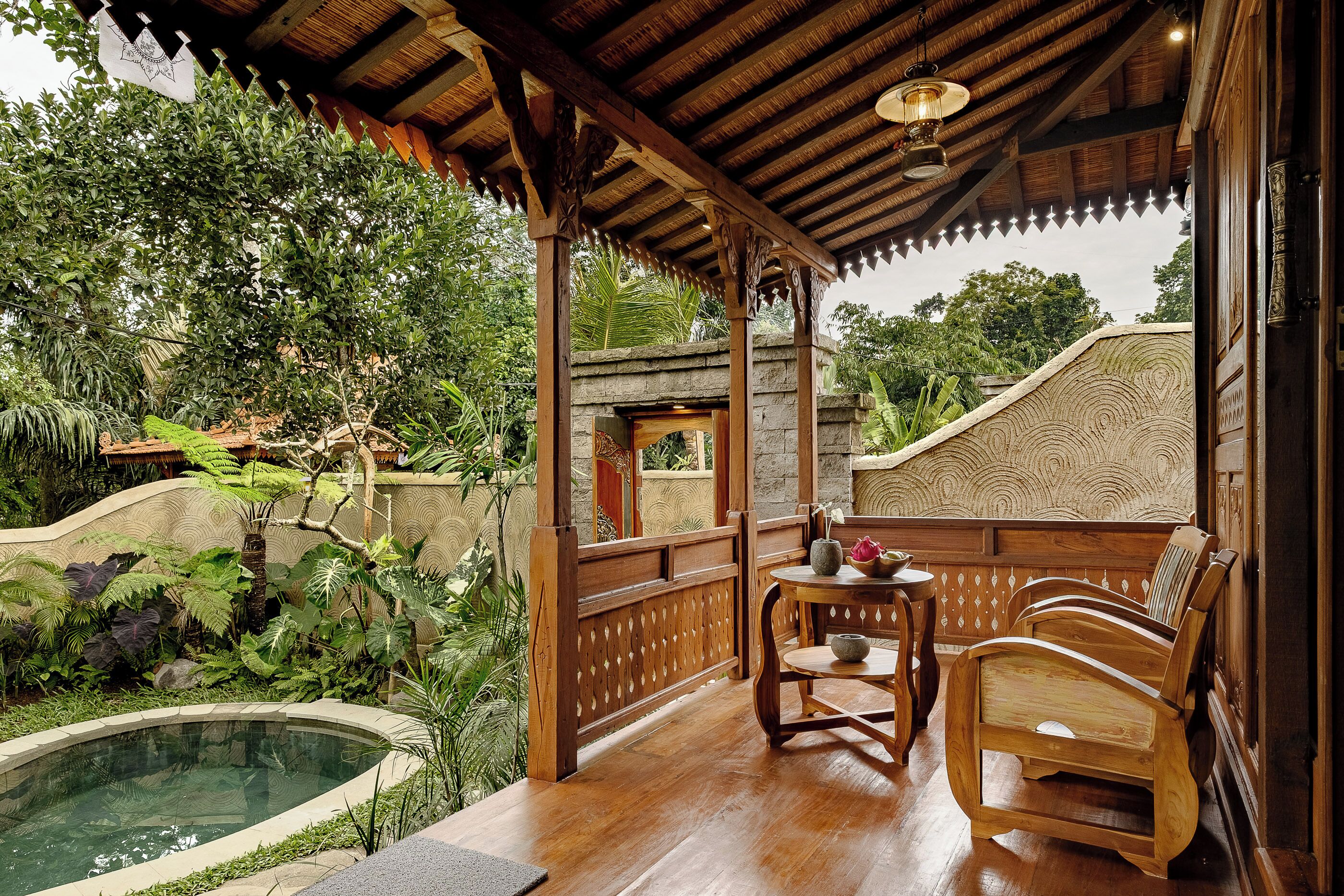 Romantische Villa, eigener Pool | Balkon