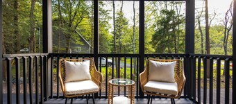 Poconos Getaway-Kalahari-Camelback-Fire Pit-Arcade-Kayak-Seasons-Pet Friendly