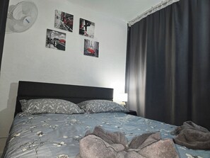 1 bedroom, WiFi, bed sheets