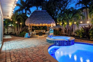 Una piscina climatizada