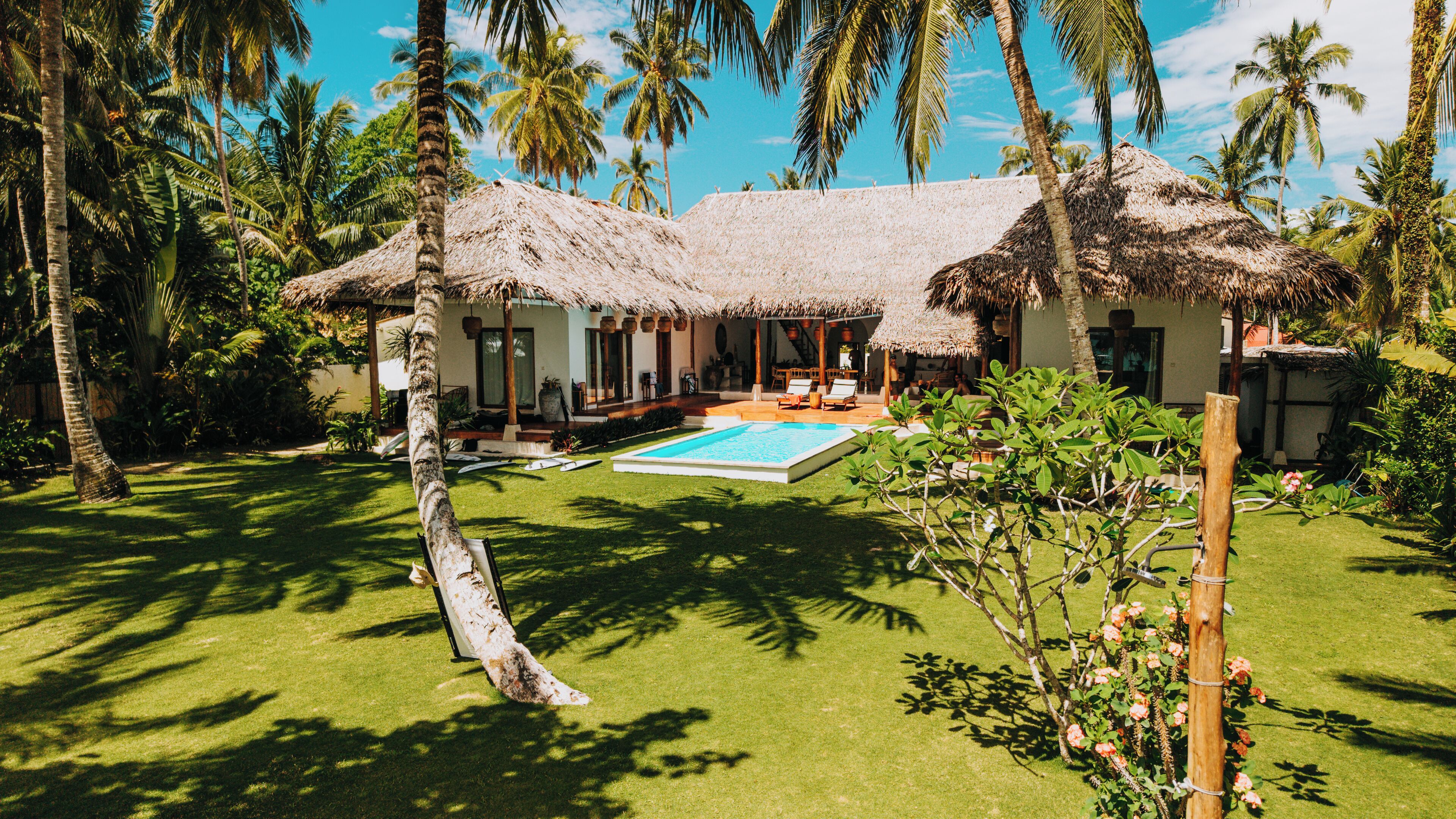 Alberca al aire libre 