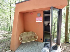 Terrace/patio - A treehouse in the heart of La Roche (La Roche en Ardenne)