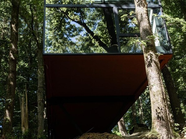 Property grounds - A treehouse in the heart of La Roche (La Roche en Ardenne)